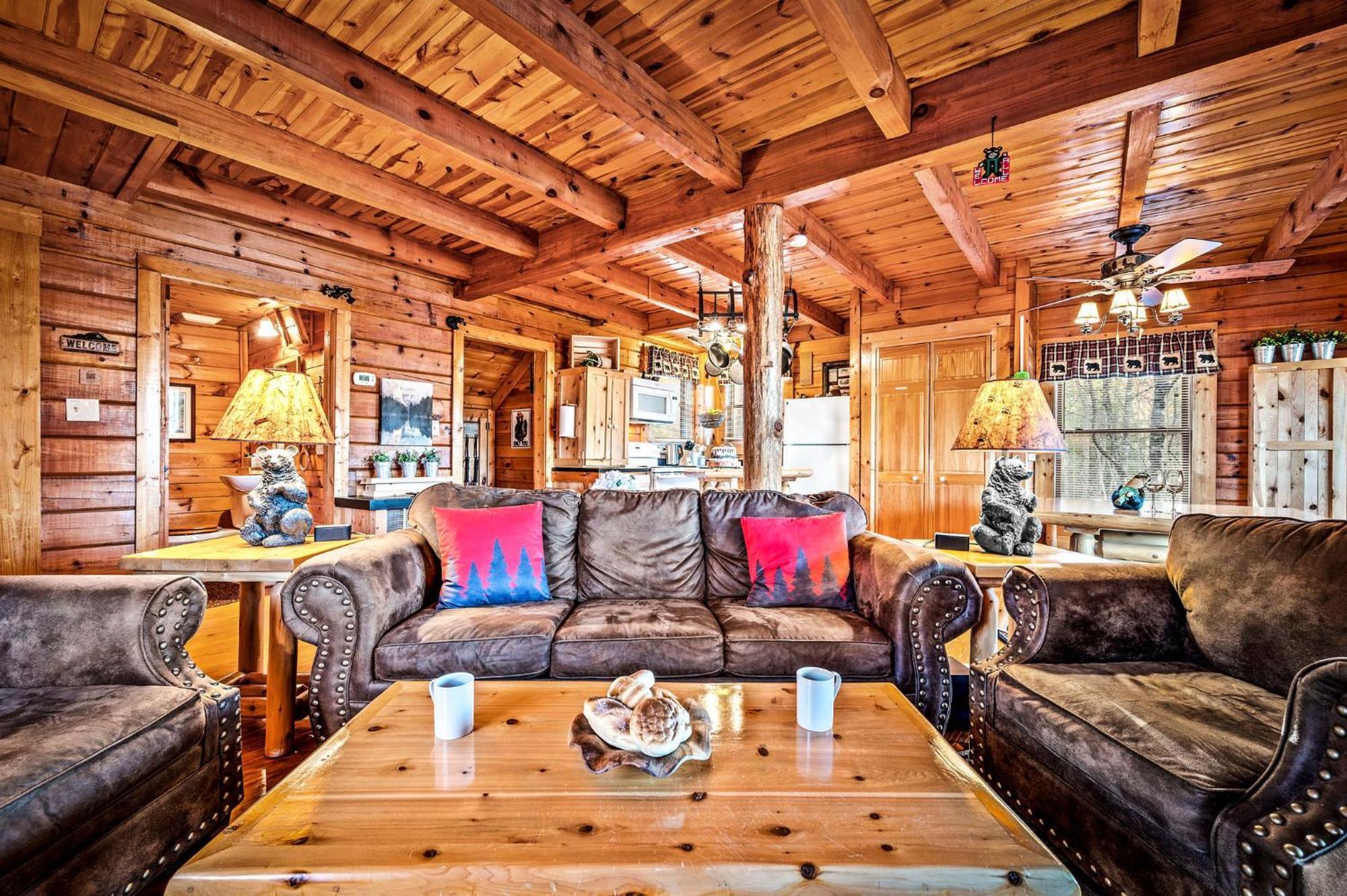 Cabin In A Gated Resort With Seasonal Resort Pool พิเจนฟอร์จ ภายนอก รูปภาพ